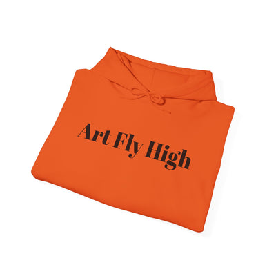 Art Fly High Unisex Hooded Sweatshirt - Stylish Everyday Wear