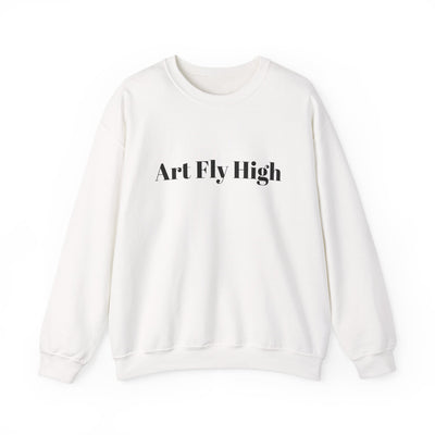 Art Fly High Unisex Crewneck Sweatshirt - Cozy Inspiration for Artists