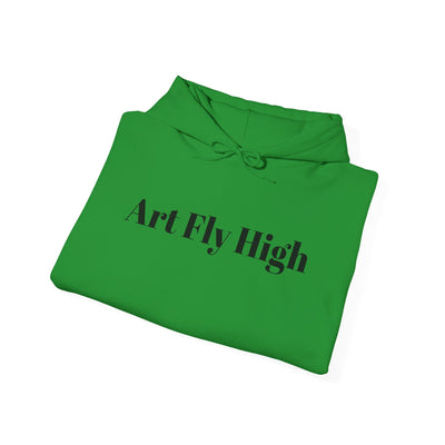 Art Fly High Unisex Hooded Sweatshirt - Stylish Everyday Wear