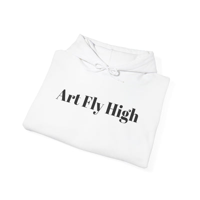Art Fly High Unisex Hooded Sweatshirt - Stylish Everyday Wear