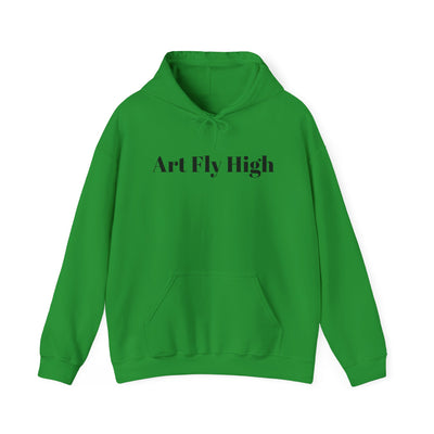 Art Fly High Unisex Hooded Sweatshirt - Stylish Everyday Wear